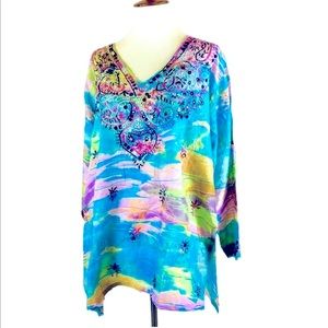 Gorgeous Boho Bollywood embellished tunic